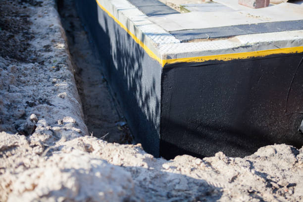 Professional Interior Drainage System technician working in Denville, NJ
